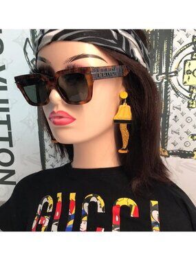 Fendi | Accessories | Fendi Fs582 Sunglasses In Light Havana  display picture 3